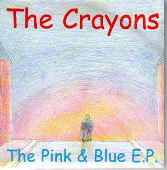 Crayons - Pink & Blue E.P. - Used Vinyl Record 7"