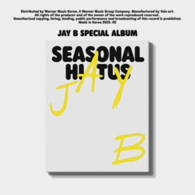 JAY B - SPECIAL ALBUM: SEASONAL HIATUS - CD