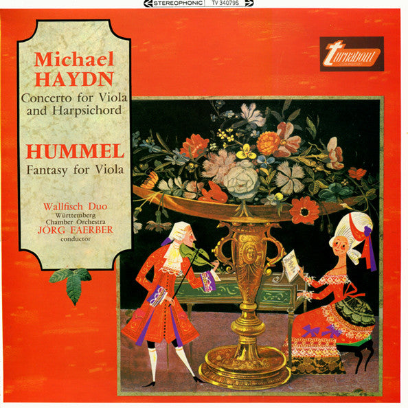 Michael Haydn - Concerto For Viola And Harpsichord / Fantasy For Vio