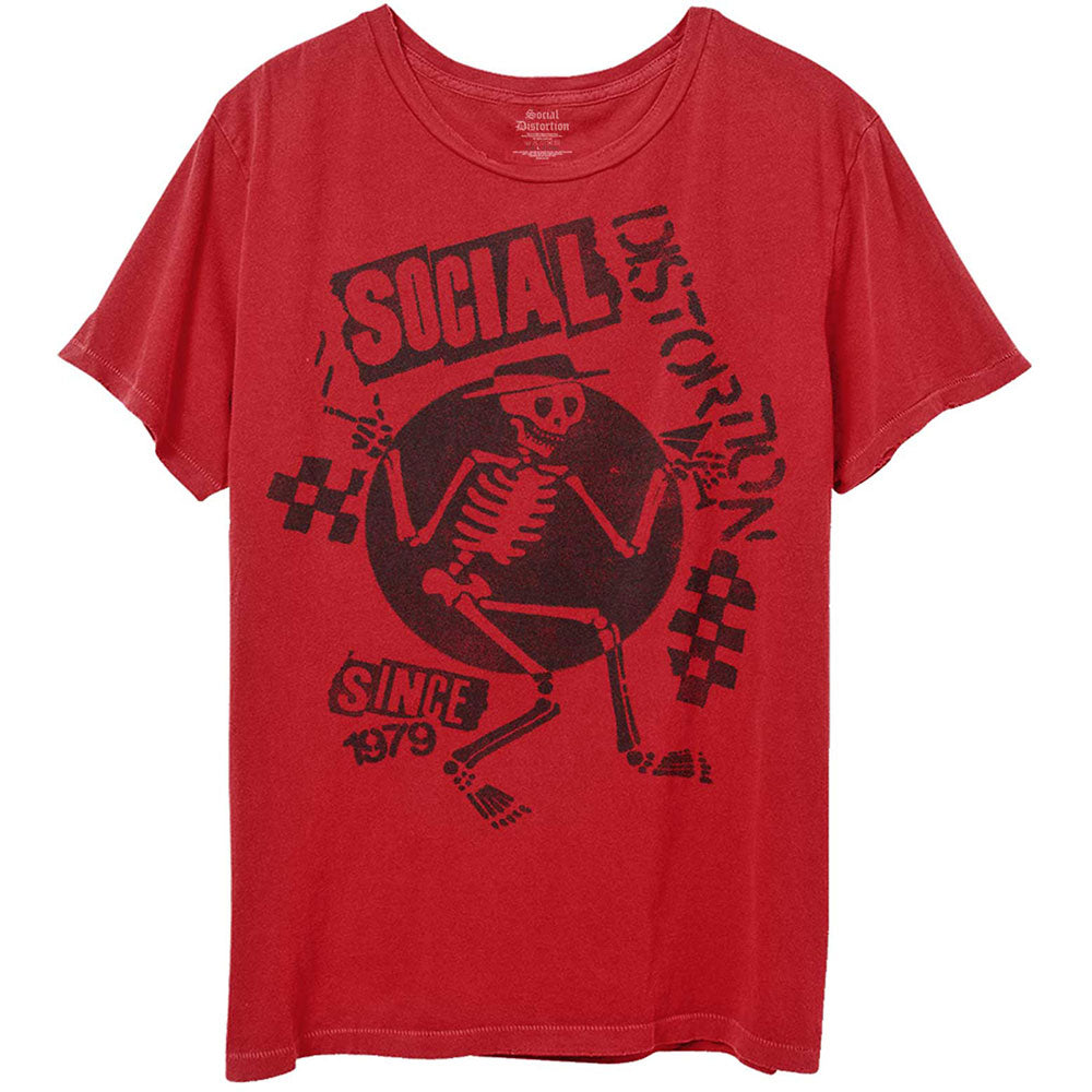 Social Distortion - tshirt - Unisex - Short Sleeves - Small