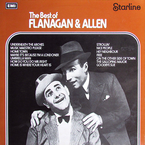 Flanagan And Allen - Best Of - Used Vinyl Record