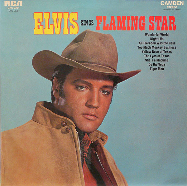 Elvis Presley - Elvis Sings Flaming Star - Used Vinyl Record