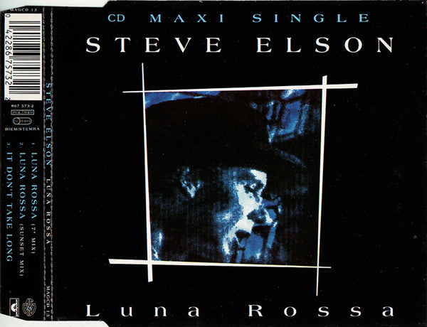 Steve Elson - Luna Rossa - Used CD