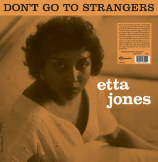 ETTA JONES - Dont Go To Strangers (Numbered Edition) (Clear Vinyl) - N
