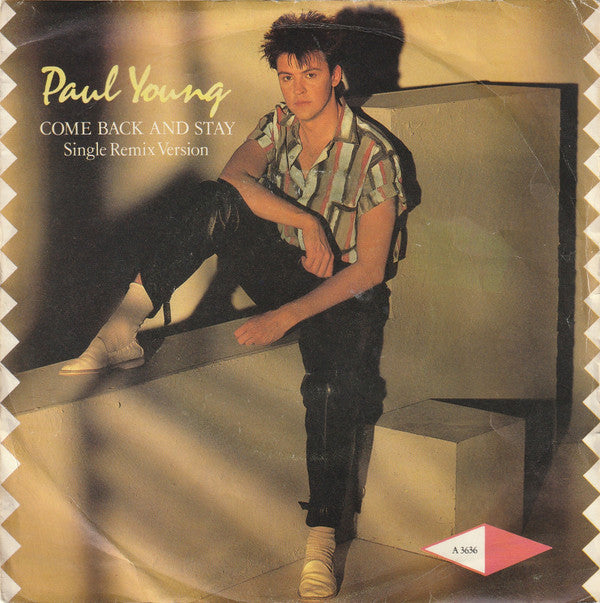Paul Young - Come Back And Stay (Single Remix Version) - Used Vinyl R