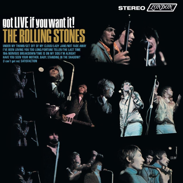 ROLLING STONES - GOT LIVE IF YOU WANT IT! - Vinyl Record