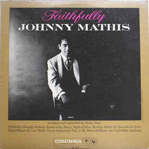 Johnny Mathis - Faithfully - Used Vinyl Record