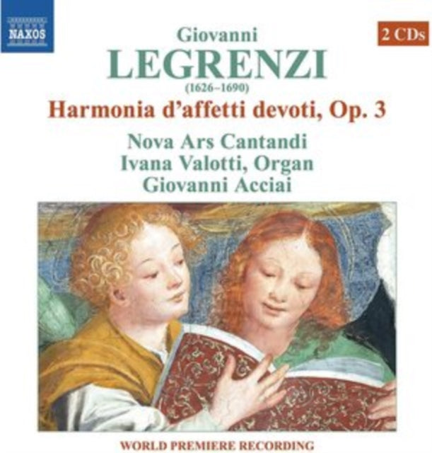 NOVA ARS CANTANDI/AC - LEGRENZI:HARMONIA DAFFETTI - CD