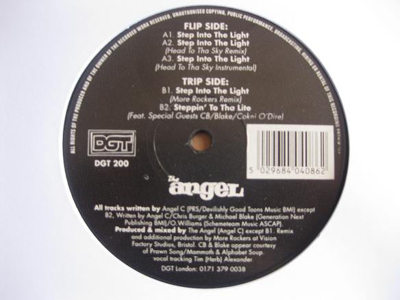 Angel - Step Into The Light - Used Vinyl Record 12"