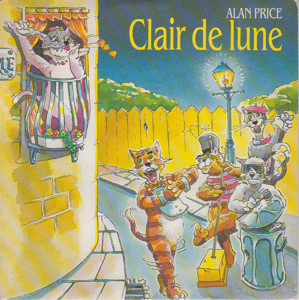 Alan Price - Clair De Lune - Used Vinyl Record 7"