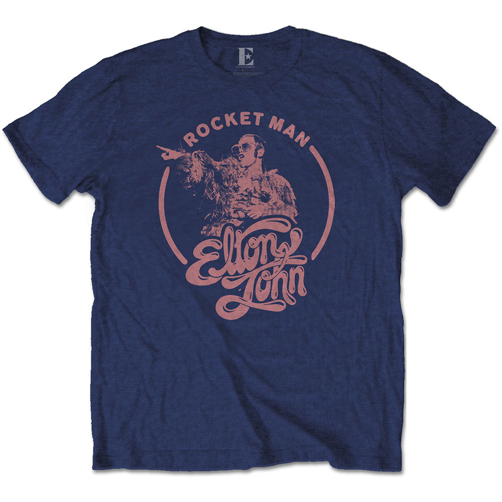 Elton John - tshirt - Unisex - Short Sleeves - Large