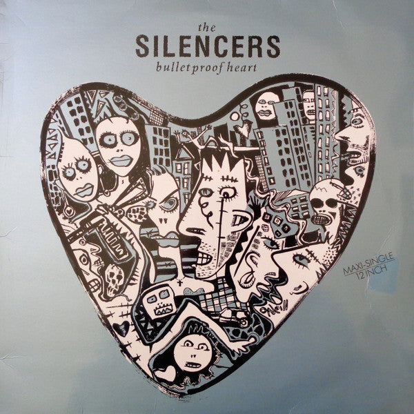 Silencers - Bulletproof Heart - Used Vinyl Record 12"