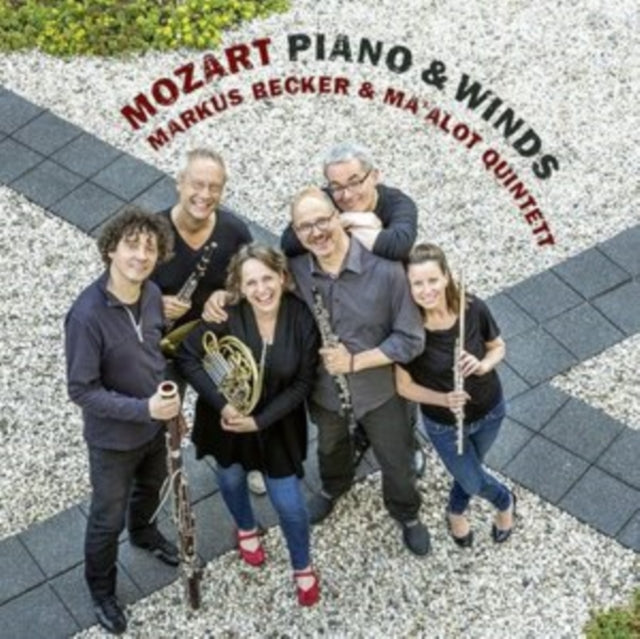 MARKUS BECKER & MAAL - MOZART PIANO & WINDS - CD