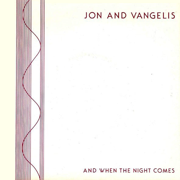 Jon & Vangelis - And When The Night Comes - Used Vinyl Record 7"