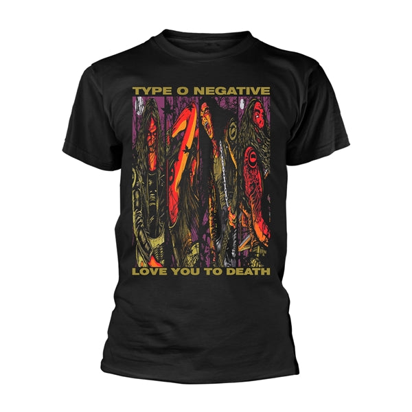 TYPE O NEGATIVE - LOVE YOU TO DEA - tshirt - T Shirt - Size XL