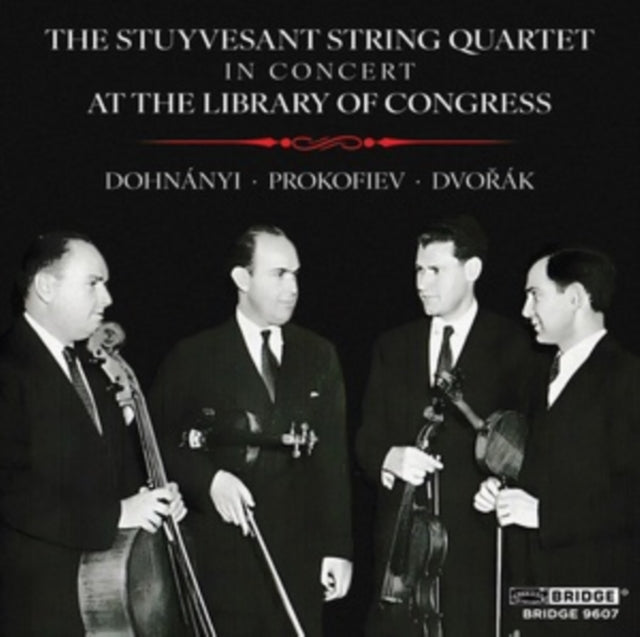 STUYVESANT STRING QU - STUYVESANT SQ - IN CONCERT - CD