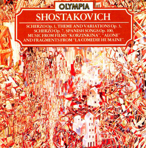 Dmitri Shostakovich - Manuscripts Of Different Years - Used CD