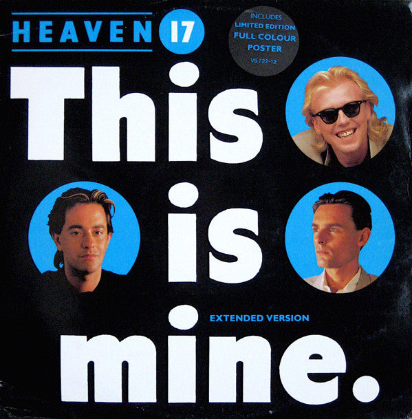 Heaven 17 - This Is Mine (Extended Version) - Used Vinyl Record 12"