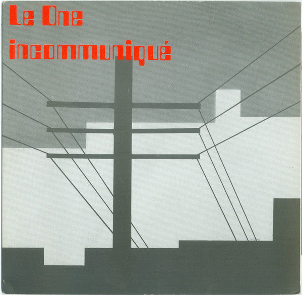 Le One - In Communique - Used Vinyl Record 7"