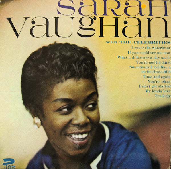 Sarah Vaughan - With The Celebrities - Used Vinyl Record