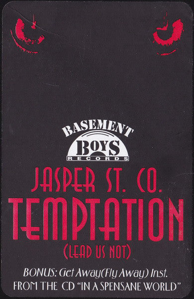 DJ Spen - Temptation (Lead Us Not) - Used Vinyl Record 12"