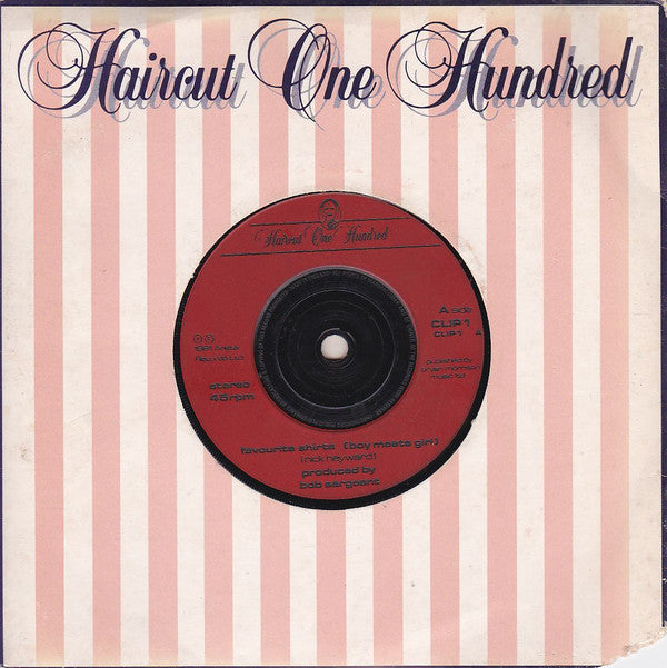 Haircut One Hundred - Favourite Shirts (Boy Meets Girl) - Used Vinyl