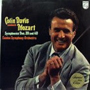 Sir Colin Davis - Symphonies Nos. 39 And 40 - Used Vinyl Record