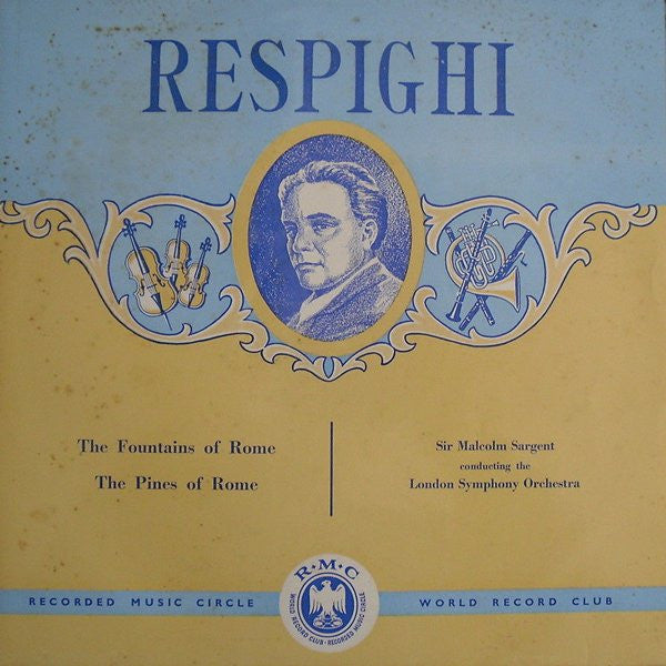 Ottorino Respighi - Fountains Of Rome / The Pines Of Rome - Used Vin