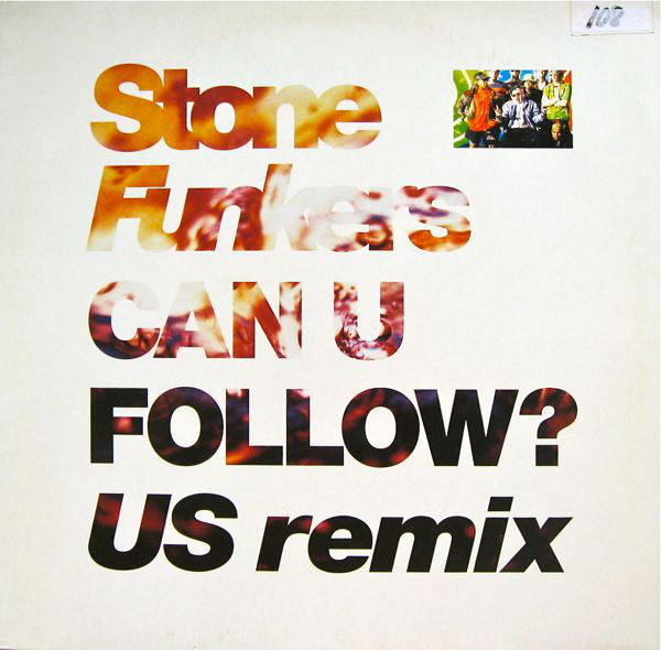 Stonefunkers - Can U Follow? (US Remix) - Used Vinyl Record 12"