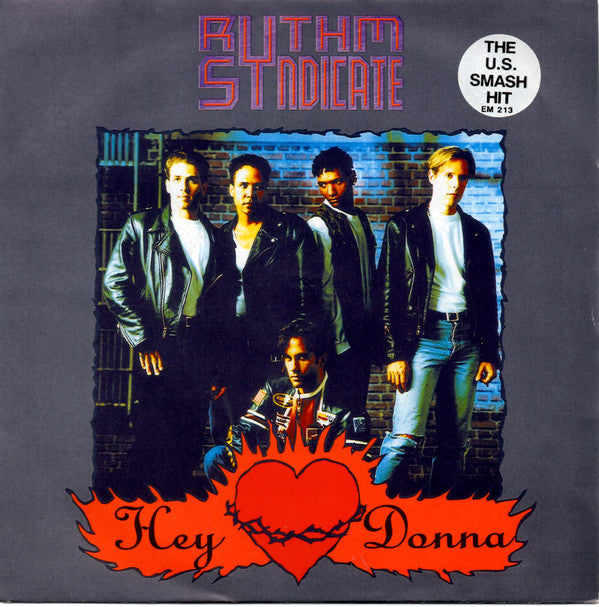 Rythm Syndicate - Hey Donna - Used Vinyl Record 7"