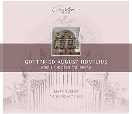 MARTIN JELEV - HOMILIUS WKS FOR OBOE & ORGAN - CD