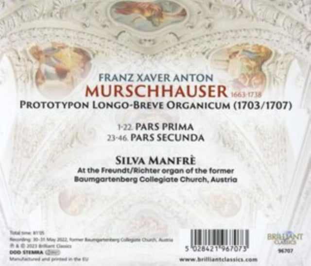 SILVA MANFRE - MURSCHHAUSER PROTOTYPON LONGO - CD