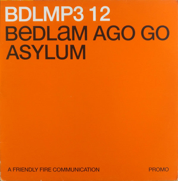 Bedlam Ago Go - Asylum - Used Vinyl Record 12"