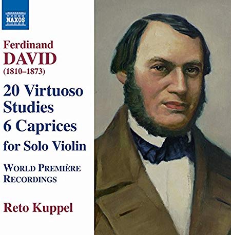 Ferdinand David - : 20 Virtuoso Studies/6 Caprices for Solo Violin - CD