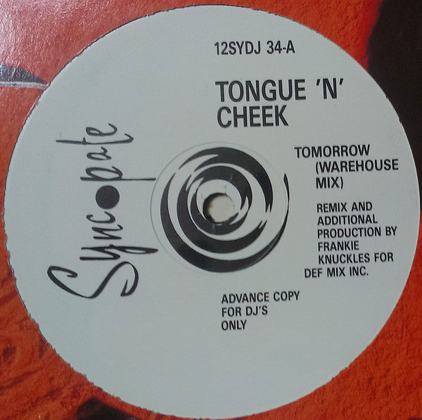 Tongue N Cheek - Tomorrow - Used Vinyl Record 12"