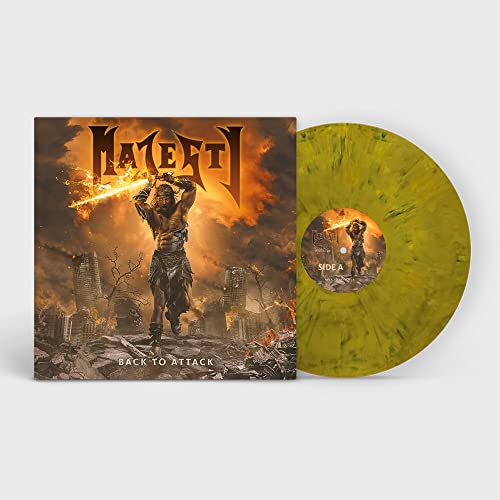 Majesty - Back To Attack - Vinyl Record Vinyl