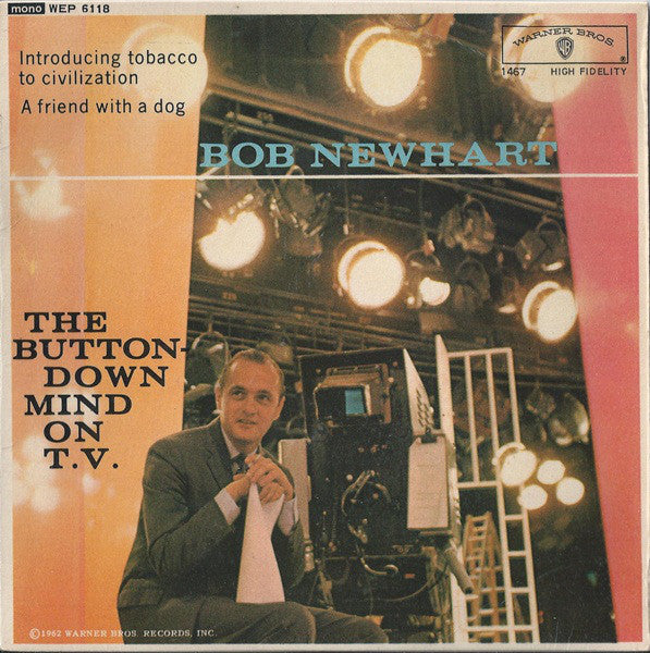 Bob Newhart - Button-Down Mind On T.V. Vol. 1 - Used Vinyl Record 7"