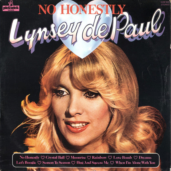 Lynsey De Paul - No Honestly - Used Vinyl Record