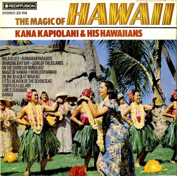 Kana Kapiolani And H - Magic Of Hawaii - Used Vinyl Record