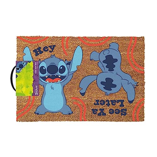 DISNEY - Lilio And Stitch Hey / See Ya Later Door Mat - Door Mat