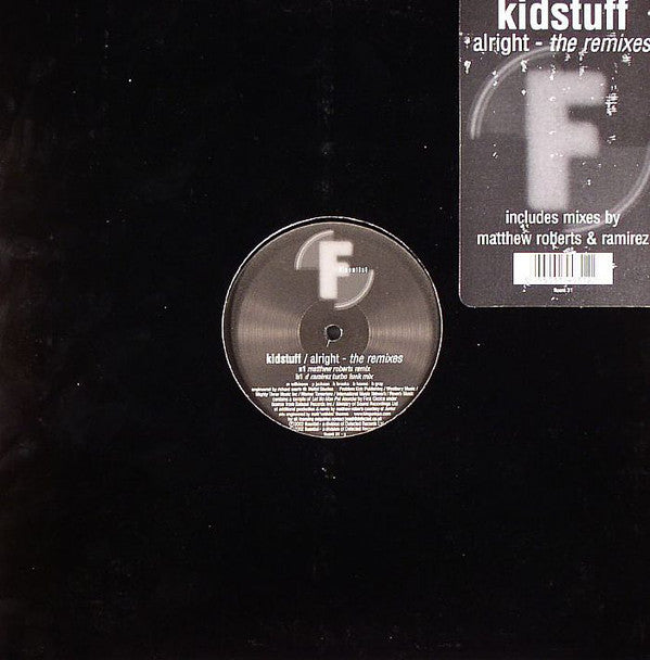 Kidstuff - Alright (The Remixes) - Used Vinyl Record 12"