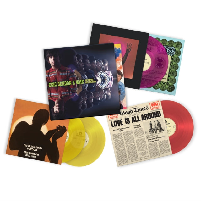 Eric Burdon & War - Complete Vinyl Collection - Vinyl Record VINYL