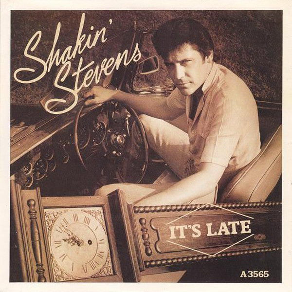 Shakin' Stevens - It's Late - Used Vinyl Record 7"