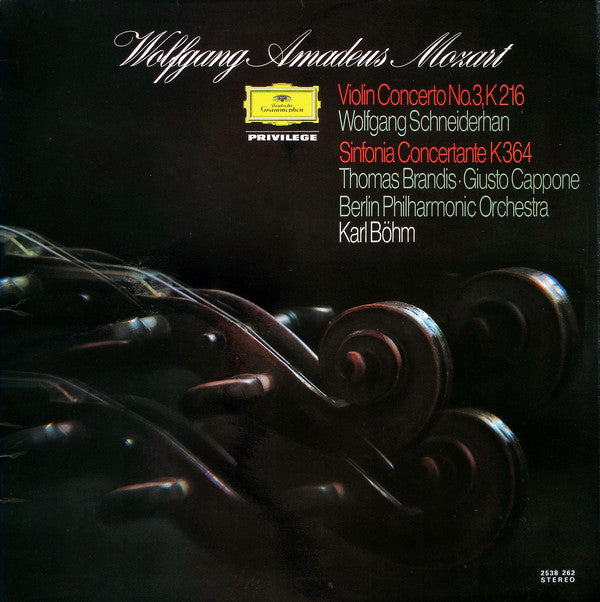 Wolfgang Amadeus Moz - Violin Concerto No. 3, K 216 / Sinfonia Concer