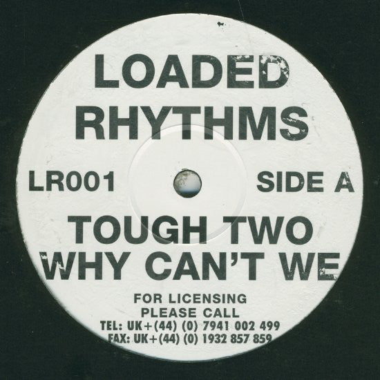 Tough Two - Why Can't We - Used Vinyl Record 12"