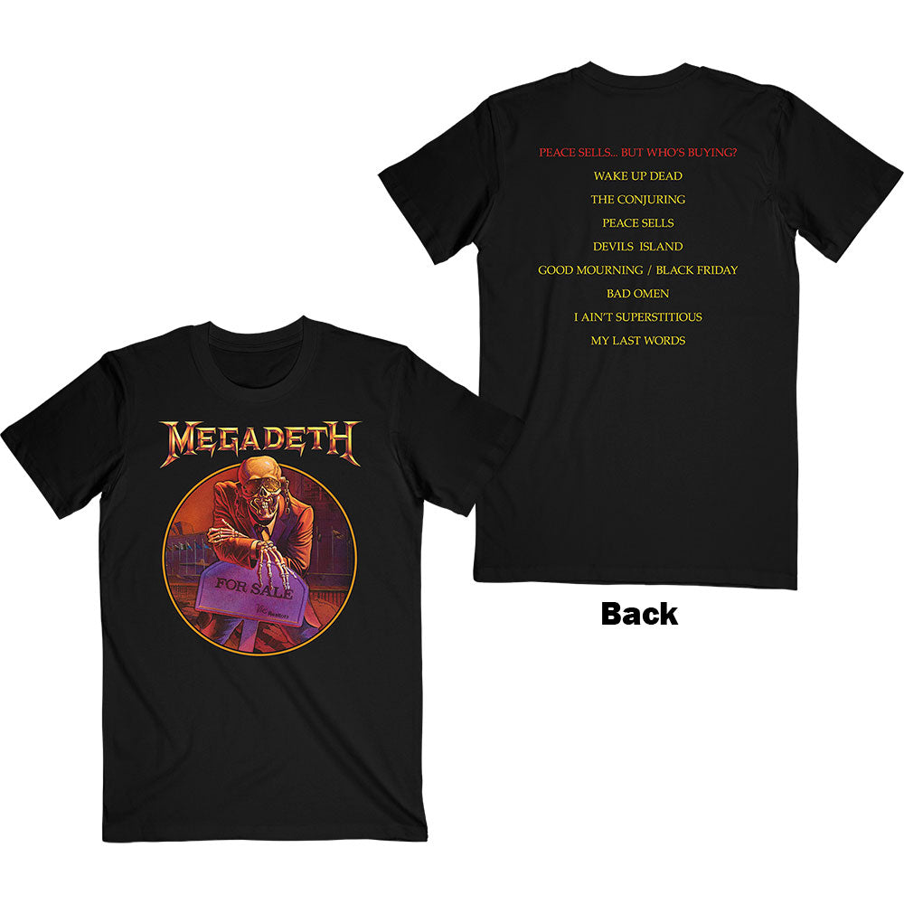 Megadeth - tshirt - Unisex - Short Sleeves - Small