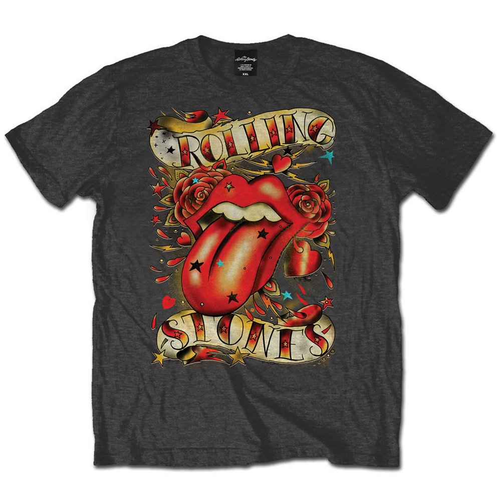 Rolling Stones - tshirt - Unisex - Short Sleeves - Large