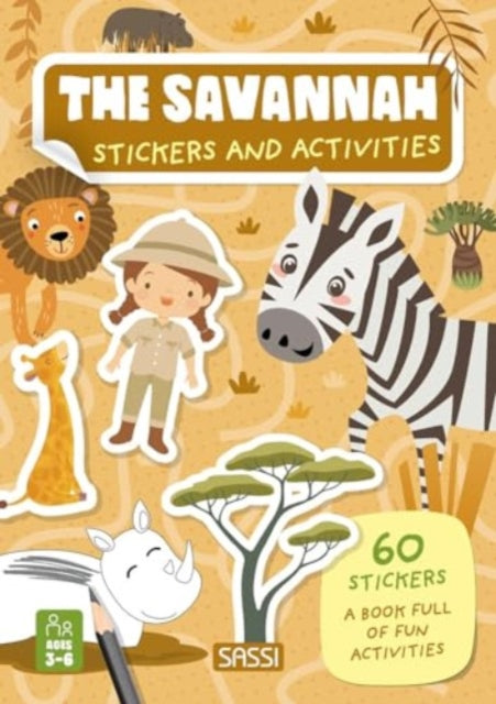 V Bonaguro - Savannah : Stickers and Activities - Paperback