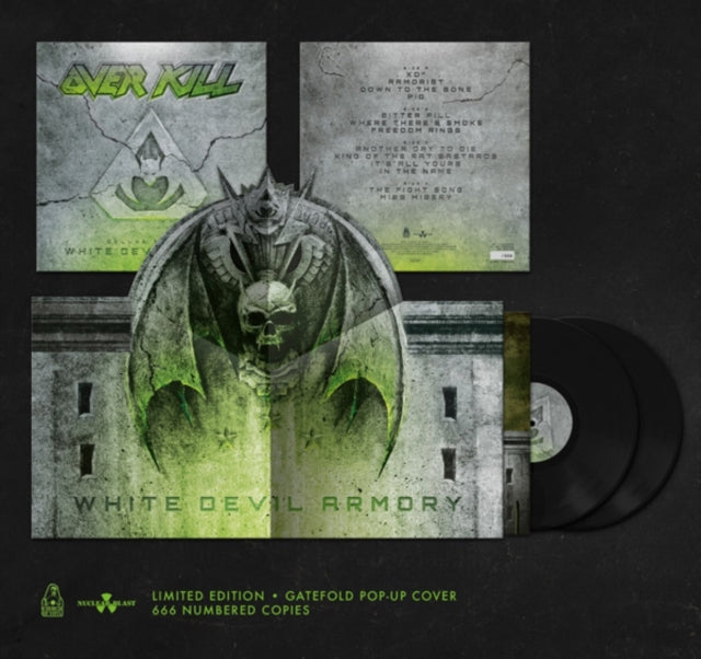 OVERKILL - WHITE DEVIL ARMORY (LTD GATEFOLD POP UP) - Vinyl Record DLP