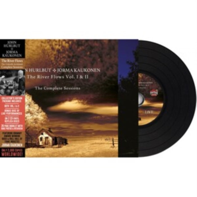 HURLBUT - RIVER FLOWS VOL. 1 & 2 / THE COMPLETE SESSIONS (2CD) - CD